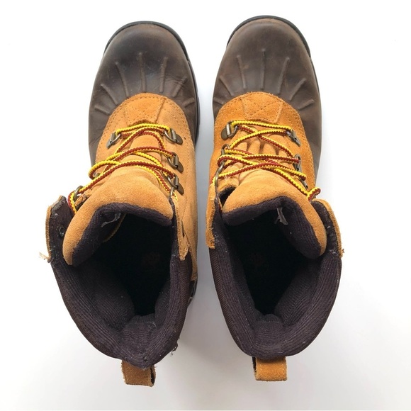 Timberland Kids Hiking Boots Euro shell-toe Classic Leather Boot - Picture 2 of 12